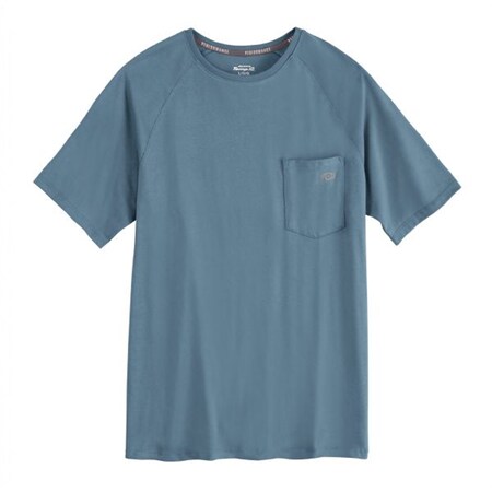 Workwear Outfitters Perform Cooling Tee Dusty Blue, 2XL S600DL-RG-2XL